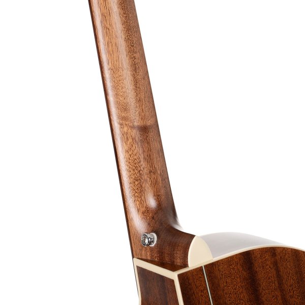 Cort ESSENCE-GA4-NSG Essence Series Grand Auditorium Acoustic Guitar, Natural Semi Gloss