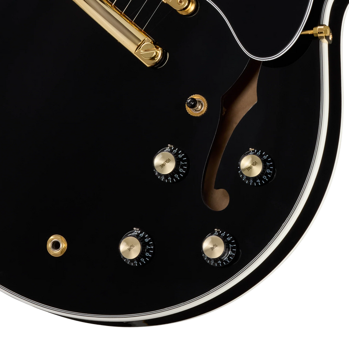 Gibson ES-335 Supreme Electric Guitar w/Hardshell Case, Ebony