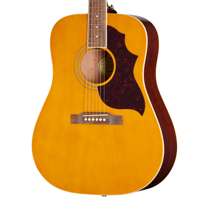 Epiphone Hummingbird Tribute Acoustic Guitar,  Antique Natural