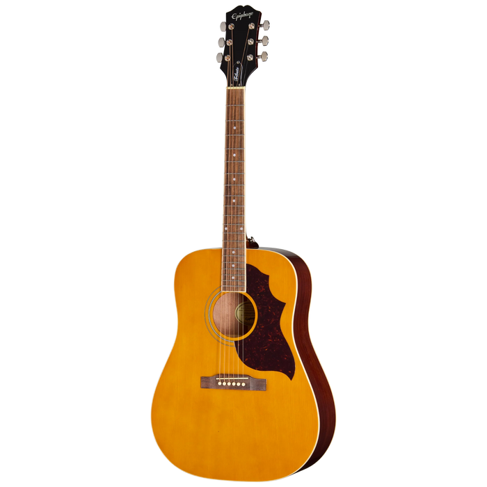 Epiphone Hummingbird Tribute Acoustic Guitar,  Antique Natural