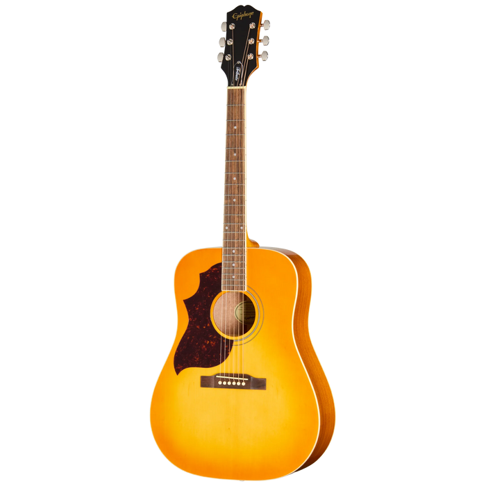 Epiphone Hummingbird Tribute Left-Handed Acoustic Guitar, Heritage Cherry Sunburst