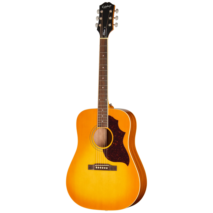 Epiphone Hummingbird Tribute Acoustic Guitar,  Heritage Cherry Sunburst