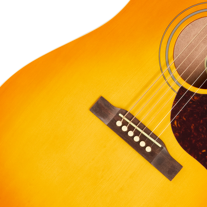 Epiphone Hummingbird Tribute Acoustic Guitar,  Heritage Cherry Sunburst