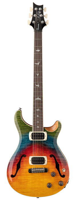 PRS SE Ed Sheeran Flat Back Hollowbody I Baritone Piezo, Kaleidoscope