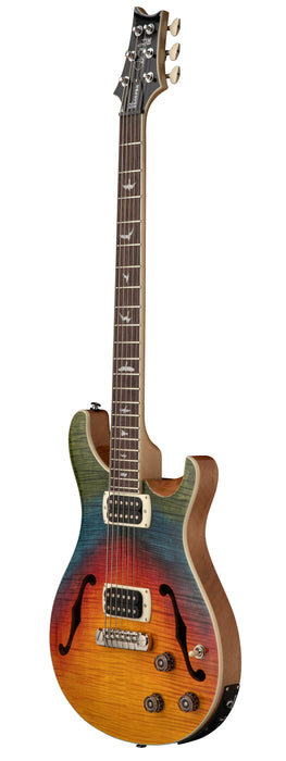 PRS SE Ed Sheeran Flat Back Hollowbody I Baritone Piezo, Kaleidoscope