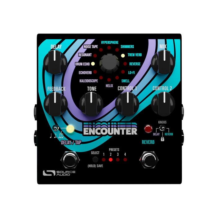 Source Audio SA264 Encounter Ambiant Delay+Reverb pedal