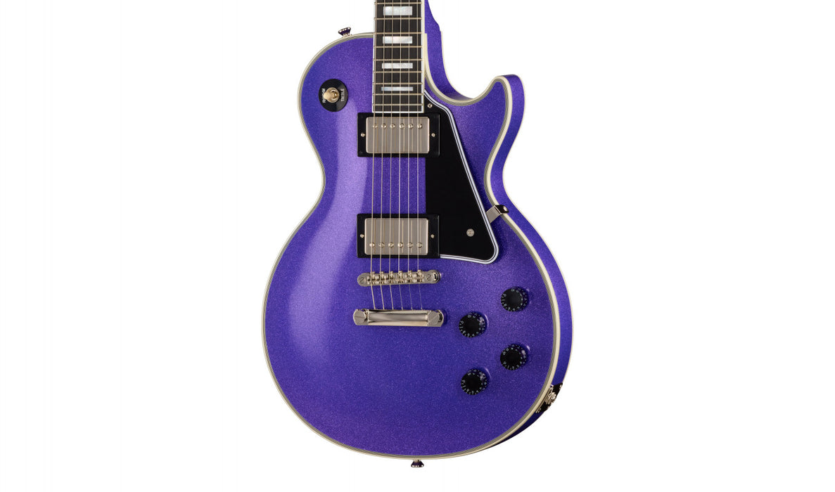 Epiphone Inspired by Gibson Custom Les Paul Custom, Amethyst Sparkle