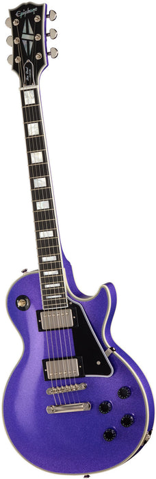 Epiphone Inspired by Gibson Custom Les Paul Custom, Amethyst Sparkle