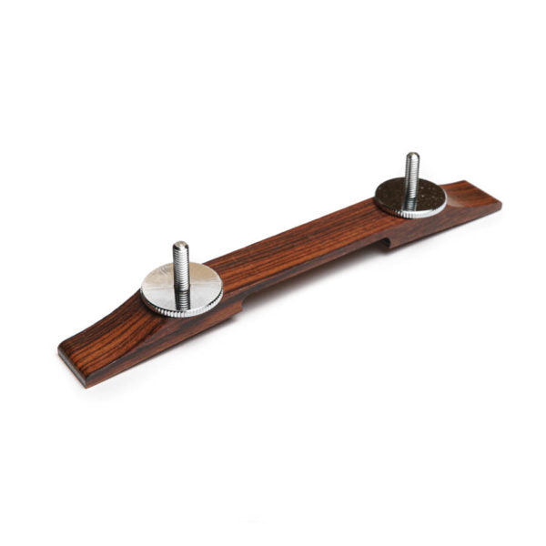 Gretsch Bridge Base, Rosewood 74mm w/20mm Chrome