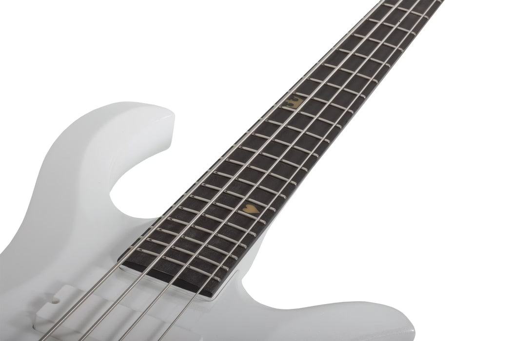 Schecter FREEZESICLE-4 4-String Electric Bass, Metallic White