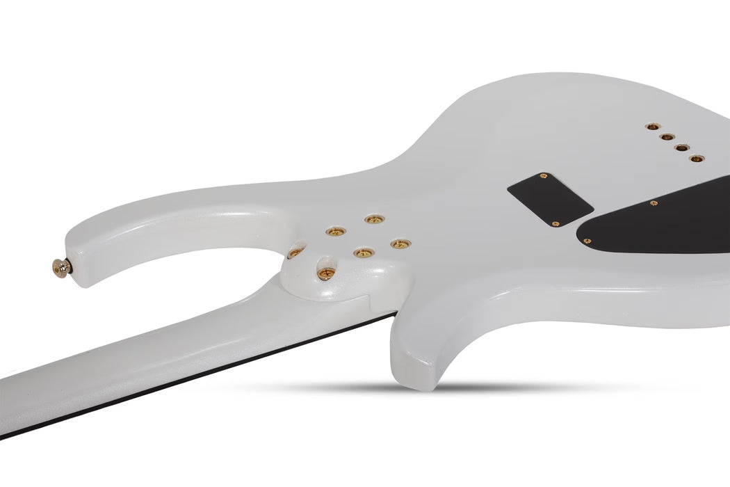 Schecter FREEZESICLE-4 4-String Electric Bass, Metallic White