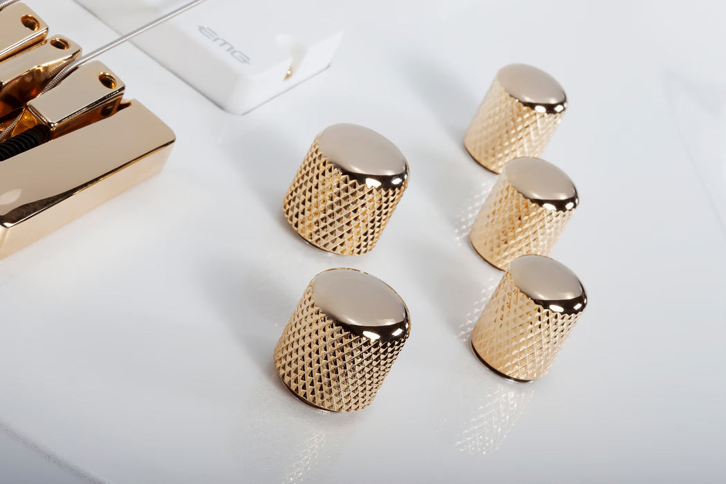 Schecter FREEZESICLE-5 5-String Electric Bass, Metallic White