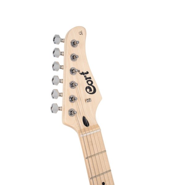 Cort G100-HH-OPB G Series Electric H-H Double Cutaway, Open Pore Black