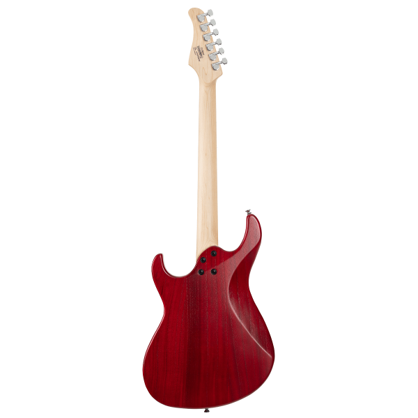 Cort G100-HH-OPBC G Series Electric H-H Double Cutaway, Open Pore Black Cherry