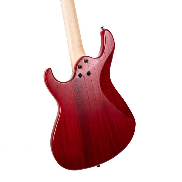 Cort G100-HH-OPBC G Series Electric H-H Double Cutaway, Open Pore Black Cherry