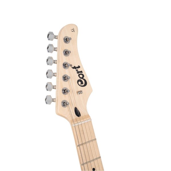 Cort G100-HH-OPBC G Series Electric H-H Double Cutaway, Open Pore Black Cherry
