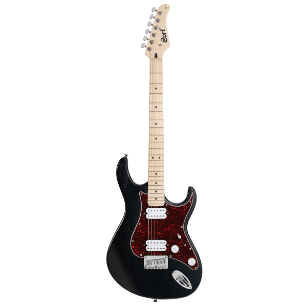 Cort G100-HH-OPB G Series Electric H-H Double Cutaway, Open Pore Black