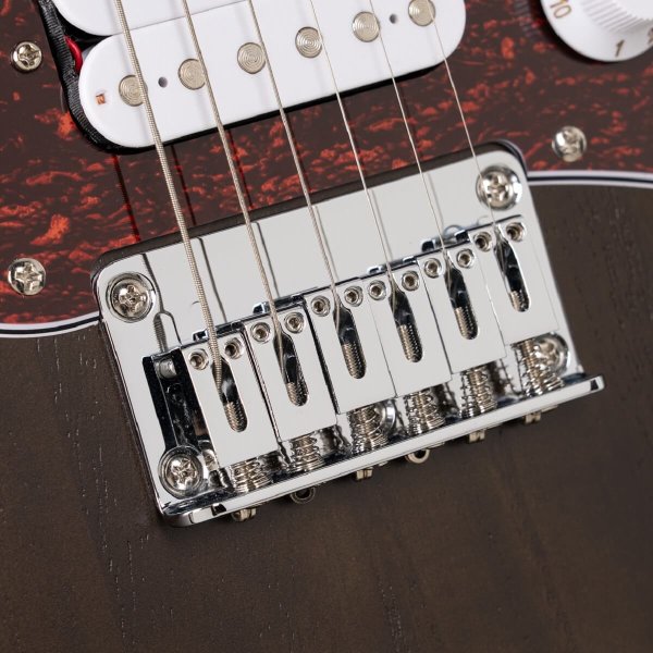 Cort G100-HH-OPW G Series Electric H-H Double Cutaway, Open Pore Walnut
