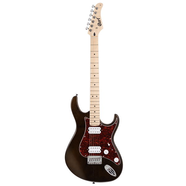 Cort G100-HH-OPW G Series Electric H-H Double Cutaway, Open Pore Walnut