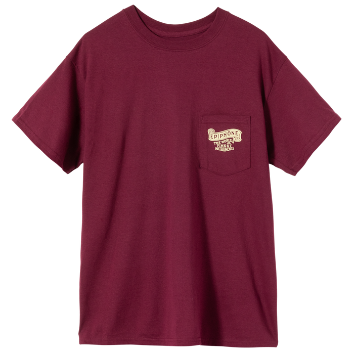 Epiphone Houde Of Stathopoulo Tee Maroon, SM