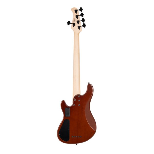 Cort GB-FUSION-5-ABB GB-Fusion 5-String Bass w/Gig Bag, Antique Brown Burst