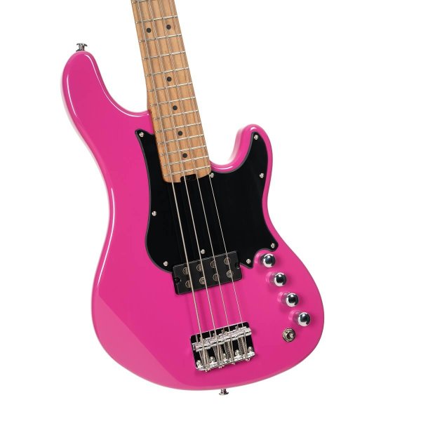 Cort GB-SHORTSCALE-FDP GB Series Short Scale 4 String Bass, Fandango Purple