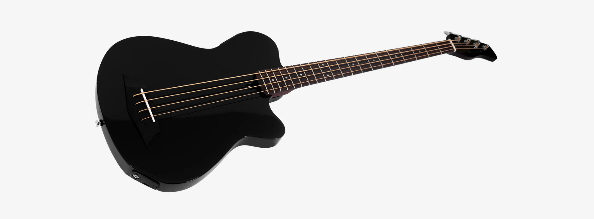 Sire Marcus Miller Mahogany 4-String Fretless Acoustic/Electric, Black