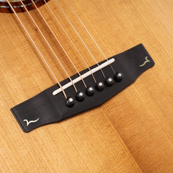 Cort GOLD-A10-CASE-NAT Gold Series A10 Cocobolo Acoustic-Electric Guitar w/Case