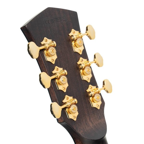 Cort GOLD-MC6-OVANGKOL-NAT Gold Series MC6 Ovangkol Acoustic-Electric Cutaway, Natural Gloss