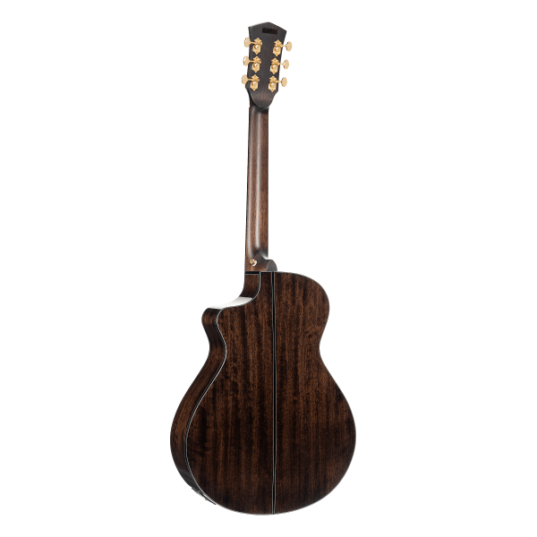 Cort GOLD-MC6-OVANGKOL-NAT Gold Series MC6 Ovangkol Acoustic-Electric Cutaway, Natural Gloss