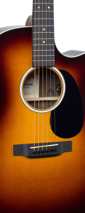 Martin Guitars GPC-13E Road Series Spruce/Ziricote Acoustic Guitar with Electronics and Gigbag - Burst
