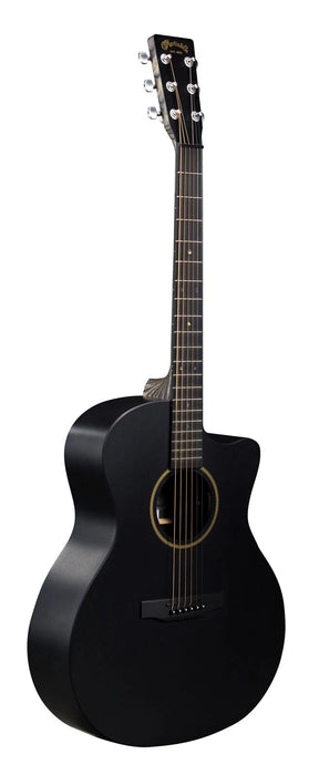 Martin GPC-X1E, HPL Black/Black w/Softshell, Left-Handed