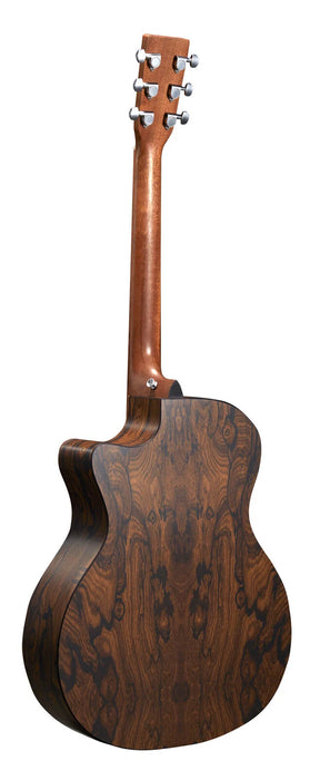 Martin GPC-X2E, Sapele/Ziricote HPL w/Softshell, Left-Handed