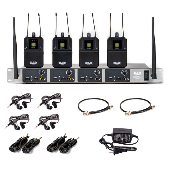 CAD Audio Wireless In-Ear Monitor System (4) - GXLIEM4