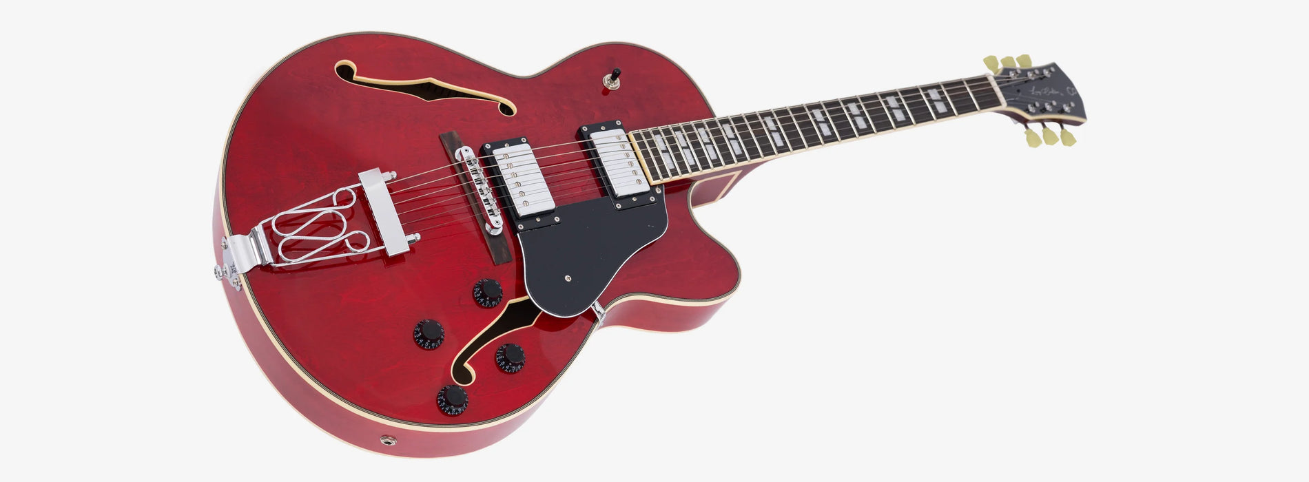 Sire Larry Carlton Hollowbody, See Through Red