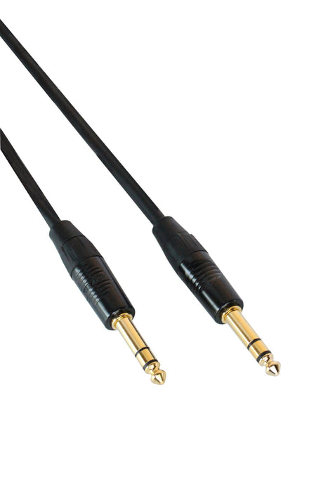 Digiflex Cable 1/4 TRS à 1/4 TRS 6'