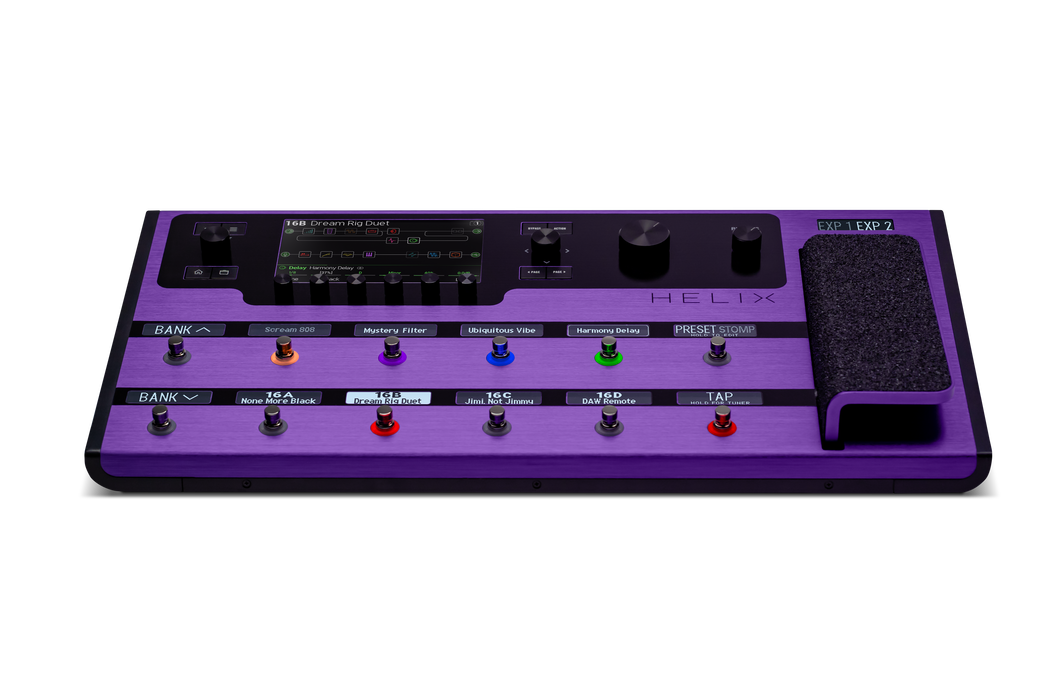 Line 6 Helix Floor Amp & Effect Processor - Limited Edition Purple