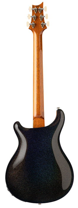 PRS Hollowbody II Piezo, Black Rainbow Holoflake Top, Back & Binding (Natural Sides)