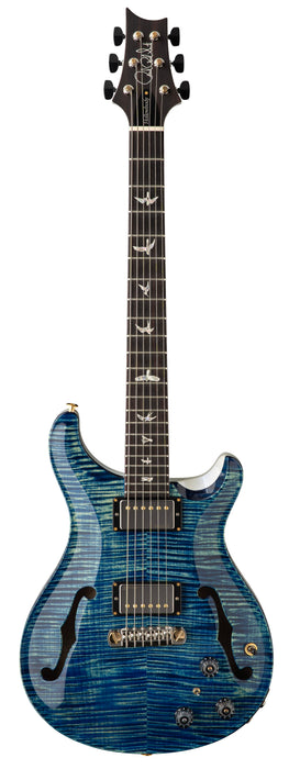 PRS Hollowbody II Piezo - 10 top / Back, River Blue Pearl