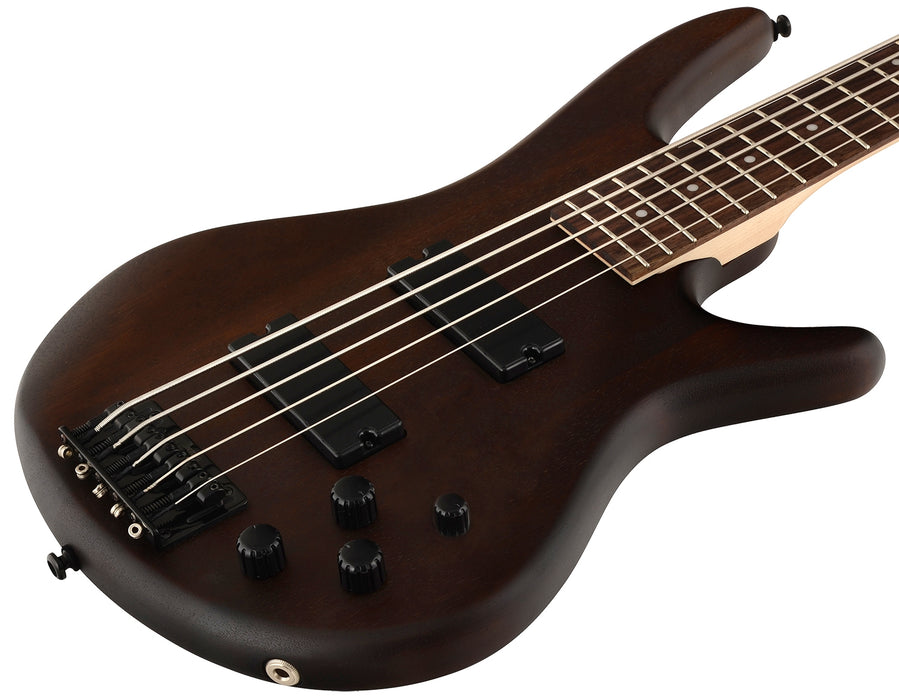 Ibanez GSR205BWNF GIO Series 5 String Electric Bass ,Walnut Flat
