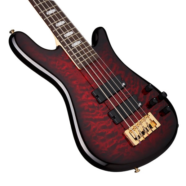 Spector Icon NS-5 Bolt-On, Black Cherry Gloss