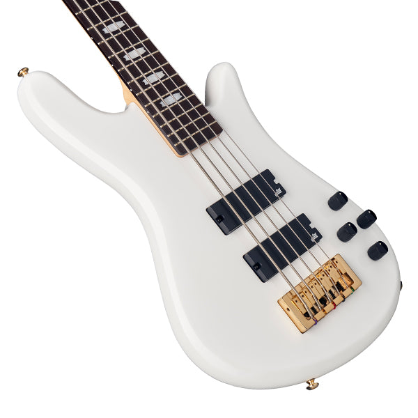 Spector Icon NS-5 Bolt-On, White Gloss