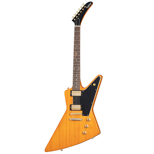 Epiphone Korina Explorer Black Pickguard W/Case for Sale in Canada