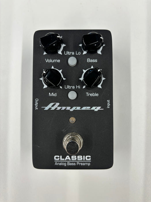 Ampeg Classic Analog Bass Preamp Pedal - Used