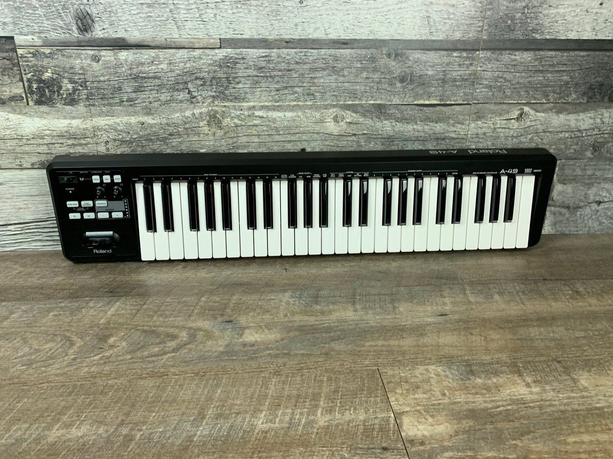 Roland A-49 MIDI Keyboard Controller use