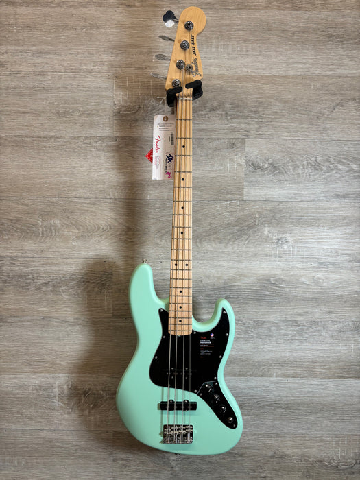 Fender American Performer Jazz Bass Satin Surf Green - B Stock