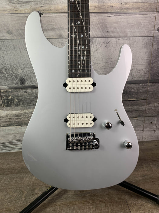 Ibanez TOD10 Tim Henson Signature Classic Silver Used /Ibanez Gigbag