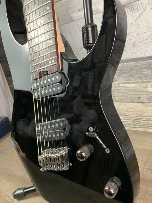 Ibanez RGMS7BK RG Multi Scale - Black - Used
