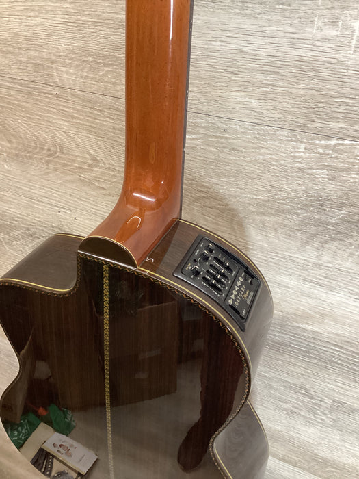 Takamine TH90 Hirade Series Classical Electric Guitar Natural Gloss w/case
