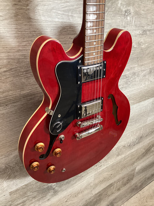 Epiphone DOT cherry left handed - Used